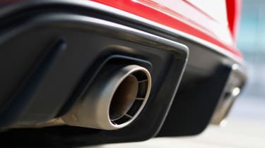 Porsche 718 Cayman GT4 RS – exhaust pipe
