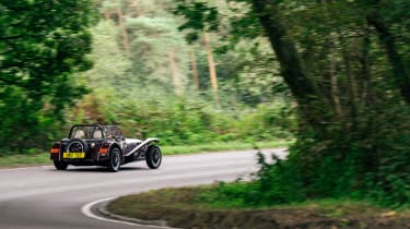 Caterham Super Seven – action