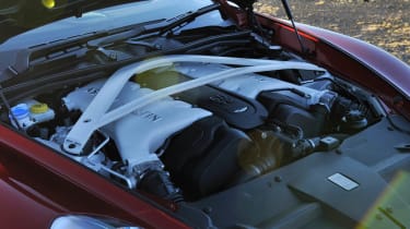 2013 Aston Martin Vanquish 5.9-litre V12 engine