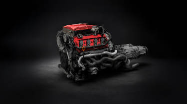 Audacious IV Audi Quattro restomod engine