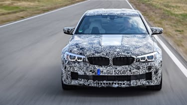 BMW M5 prototype - front