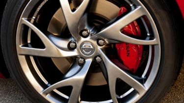 Updated Nissan 370Z alloy wheel