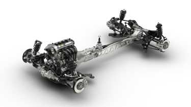 Mazda MX-5 Skyactiv chassis and engine