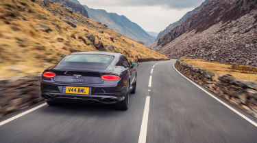 Bentley Continental GT – rear tracking