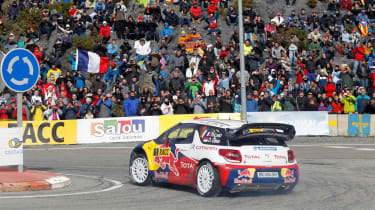 Sebastien Loeb Citroen DS3 rally car