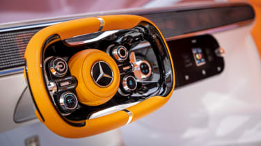 New Mercedes Vision One-Eleven concept steering wheel