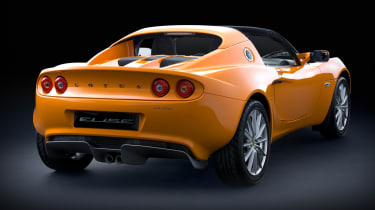 New Lotus Elise rear view