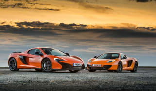 McLaren 650S Spider and 12C Spider