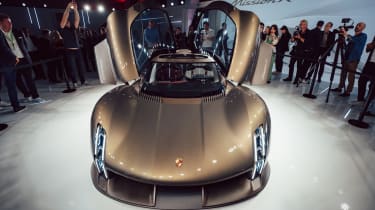 Porsche Mission X reveal 
