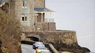 Porsche 911 Turbo v Nissan GT-R v Audi R8 V10