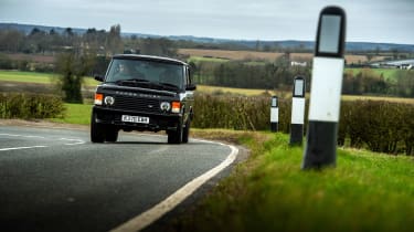 Bamford X Bishops Heritage Limited Edition Range Rover – cornering