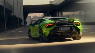 Lamborghini Huracan Technica factory – rear quarter