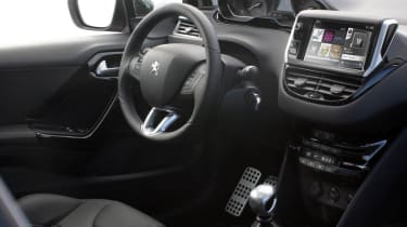 New Peugeot 208 hatchback interior