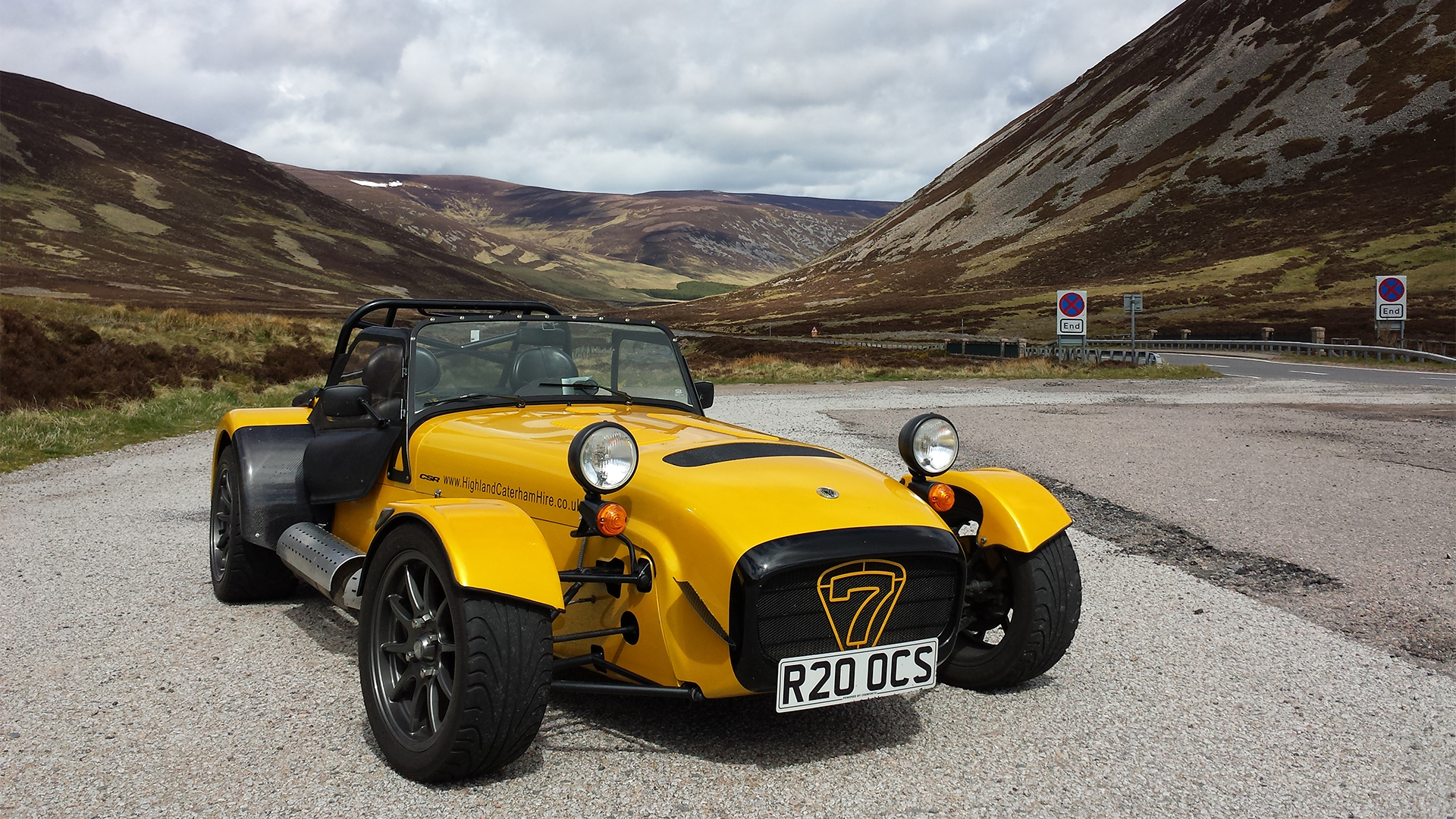 Highland Caterham Hire Terms and Conditions evo