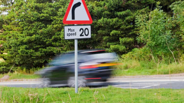 Unmarked speed camera vans