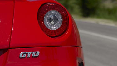Ferrari 599 GTO badge