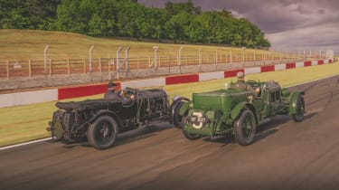 Bentley Continuation Series Speed Six – rear tracking