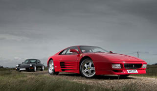 Porsche 964 RS v Ferrari 348 GT Competizione