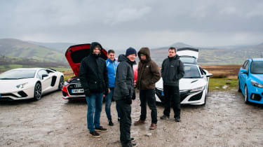 Wettest shoot in history - the team