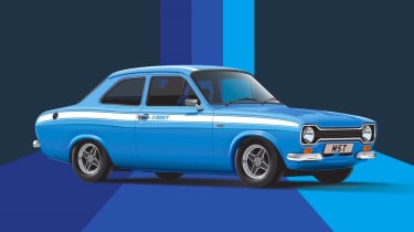 MST Ford Escort front