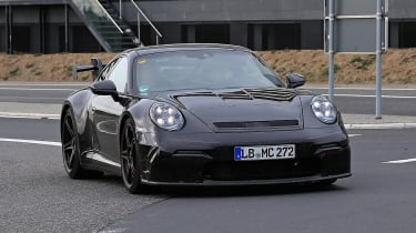 Next-generation Porsche 911 GT3 prototype - front