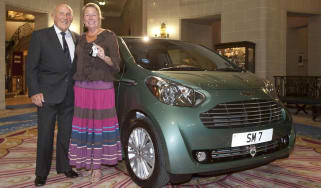 Stirling Moss gets an Aston Martin Cygnet