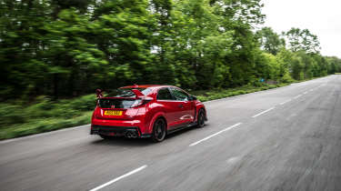 Honda Civic Type R FK2 rear