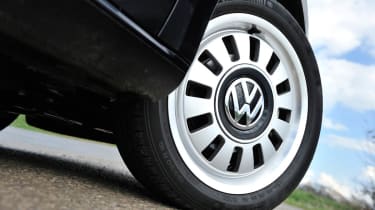 Driven: Volkswagen Up Black alloy wheel