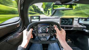 Aston Martin Valkyrie interior