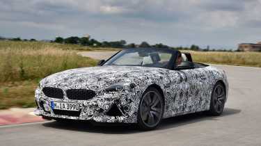 New 2019 BMW Z4 – front quarter