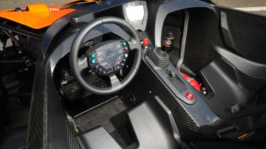 KTM X-Bow 300bhp interior