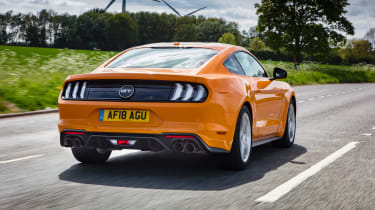 Ford Mustang used guide – rear orange