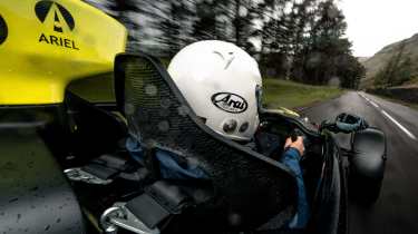 Ariel Atom 4RR driving