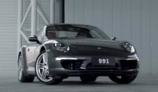 Porsche 911 50th birthday video 991 sideways