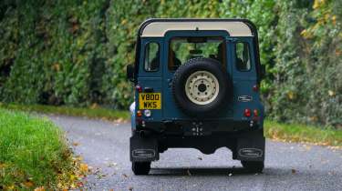 Classic Defender V8 rear