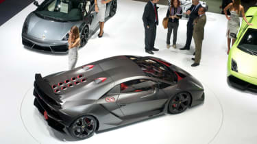 Lamborghini Sesto Elemento carbonfibre supercar
