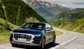 Audi SQ8 TDI review - front