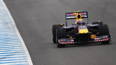 Formula 1 test latest