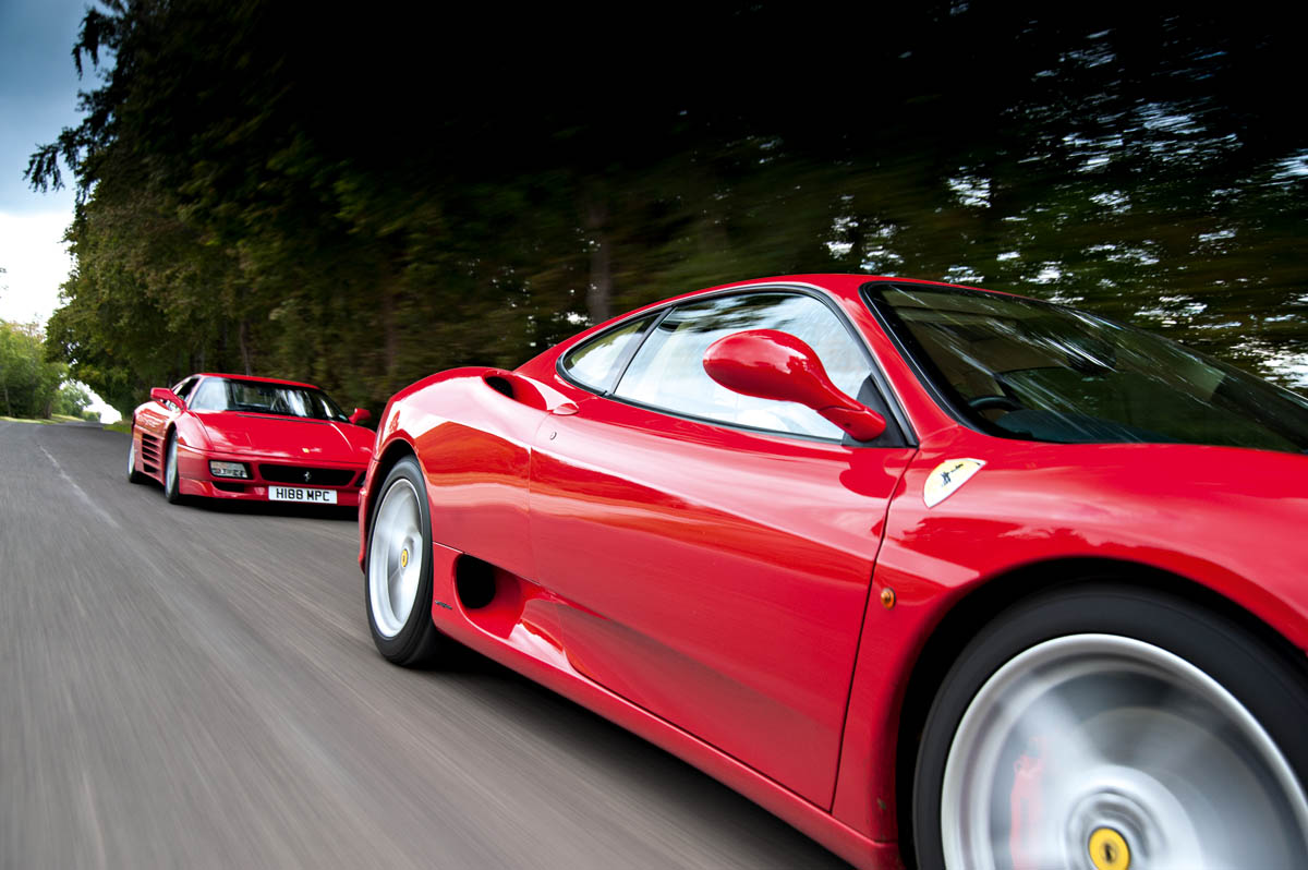 Ferrari 458 Italia Meets 308 348 F355 360 And F430 Evo