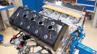 Koenigsegg Agera R engine in build