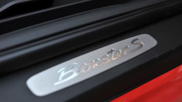 Porsche Boxster S kick plates