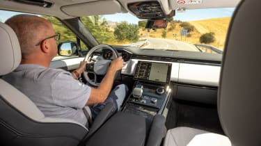 Range Rover Sport – int driving