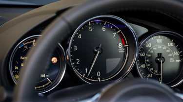 2025 Mazda MX-5 dials