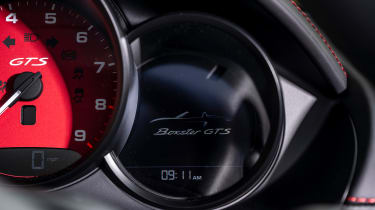 Boxster GTS 4.0 Manual UK – dials