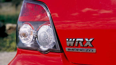 Subaru Impreza WRX (2006) review – rear lights