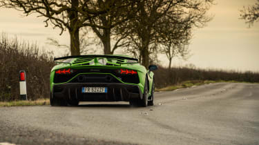 Lamborghini Aventador SVJ – rear