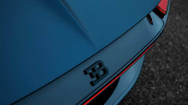 Bugatti Chiron 110 edition - badge