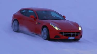 Video: Ferrari FF on ice