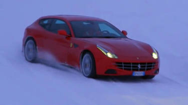 Video: Ferrari FF on ice