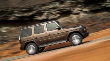 Mercedes G-Class show - profile